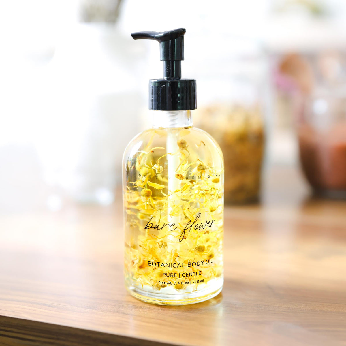 Pretty farm girl Bare Flower Fragrance-Free Body Oil