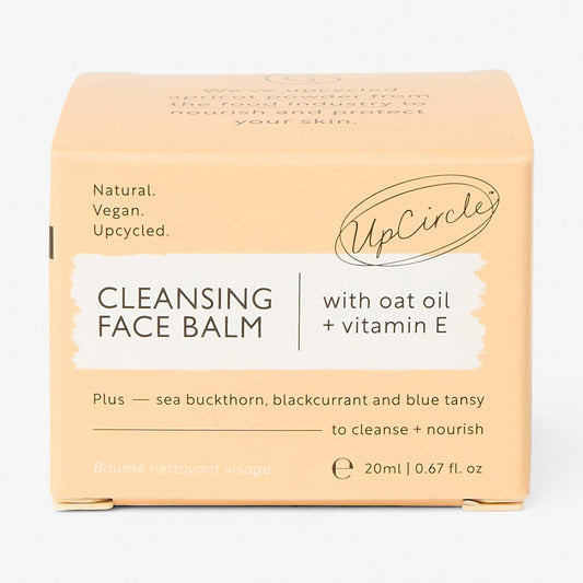 UpCircle Cleansing Face Balm with Oat Oil & Vitamin E, Travel Size