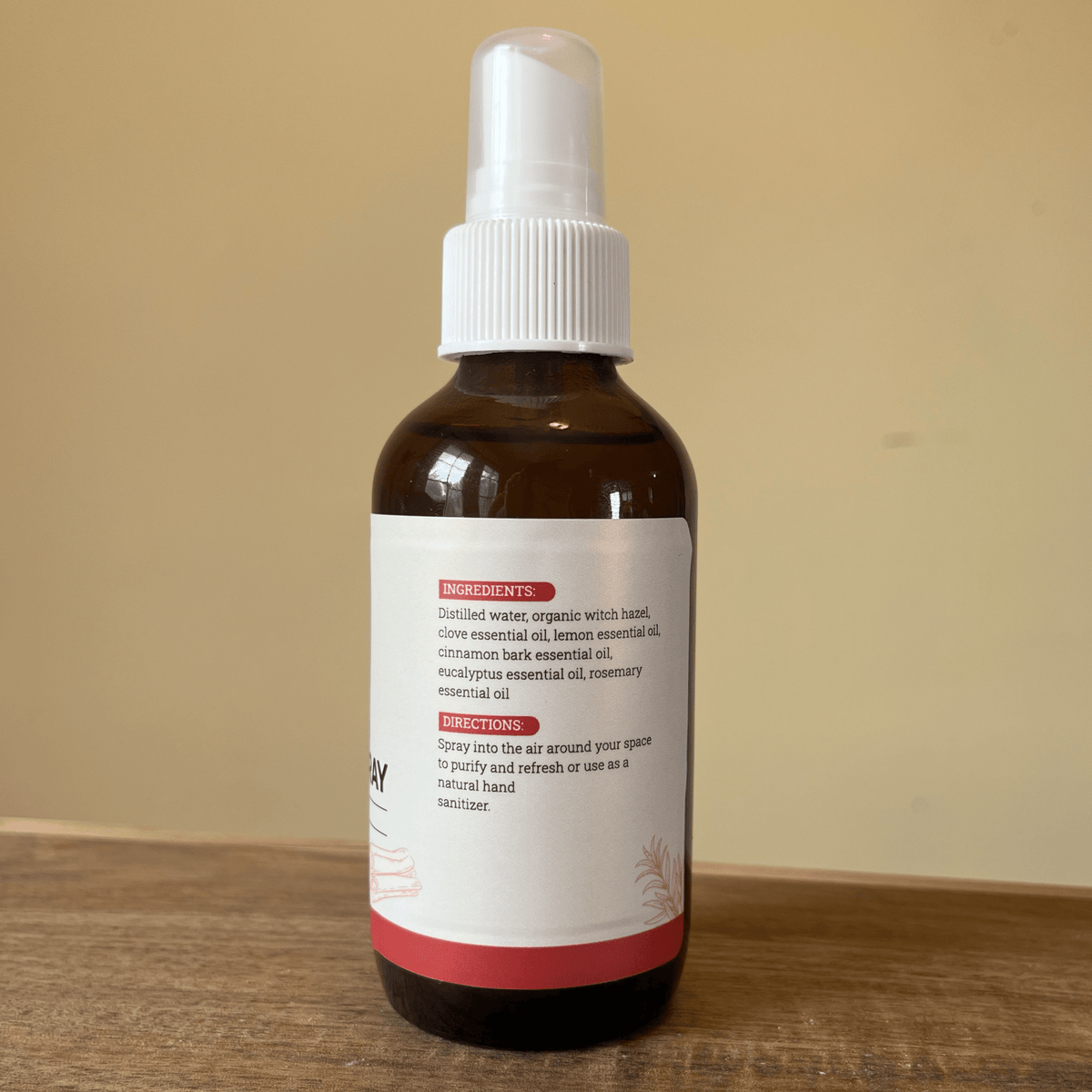 Elemental Wellness Shop Protect & Purify Spray, Sage, Cedarwood & Lavender