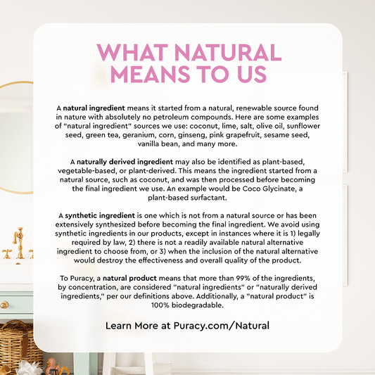 Puracy Baby Bubble Bath, Hypoallergenic