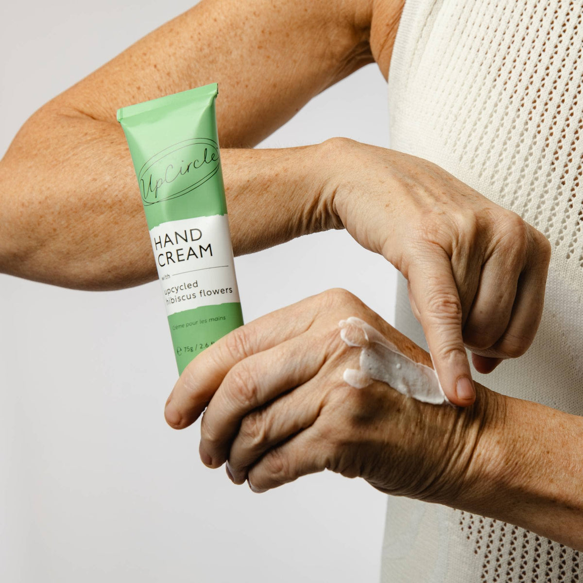 UpCircle Hand Cream with Hibiscus Flowers