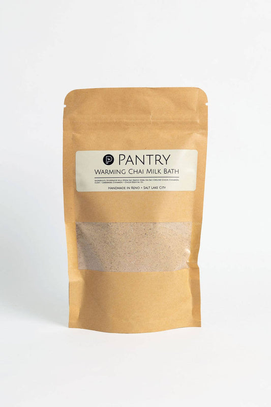 Pantry Products Warming Chai Milk Hydrating Bath Soak, Ginger & Cinnamon