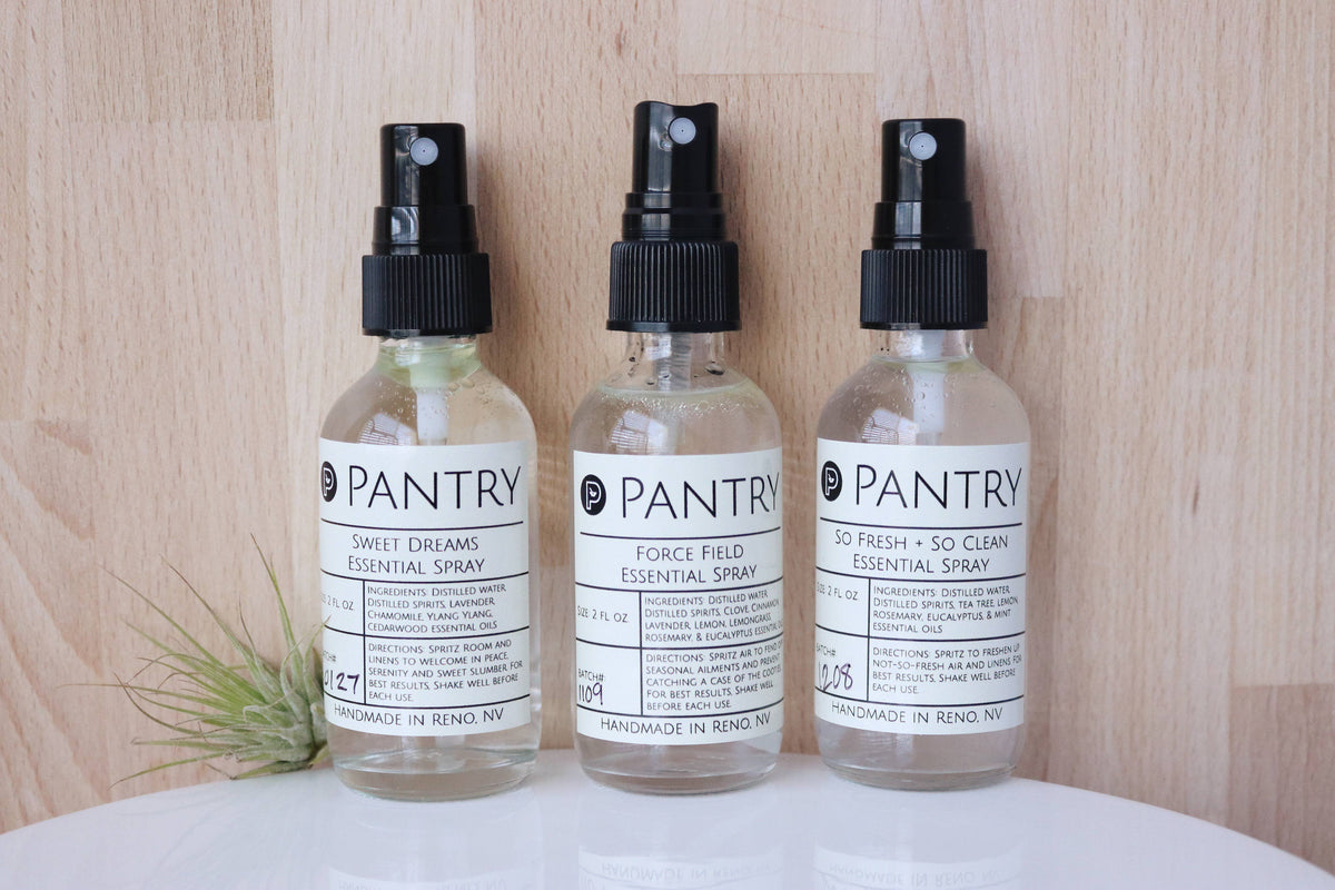 Pantry Products Non-Toxic, Essential Oil Linen + Room Spray