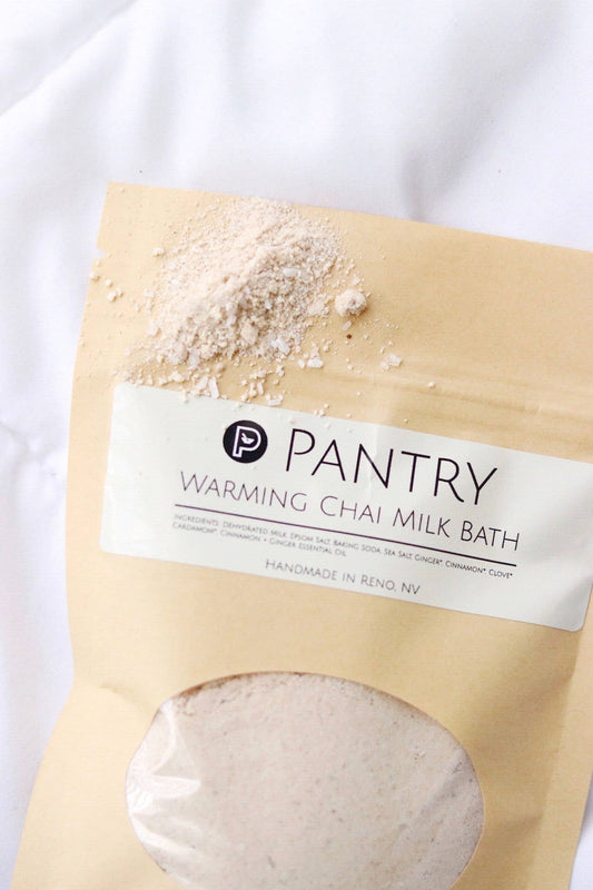 Pantry Products Warming Chai Milk Hydrating Bath Soak, Ginger & Cinnamon