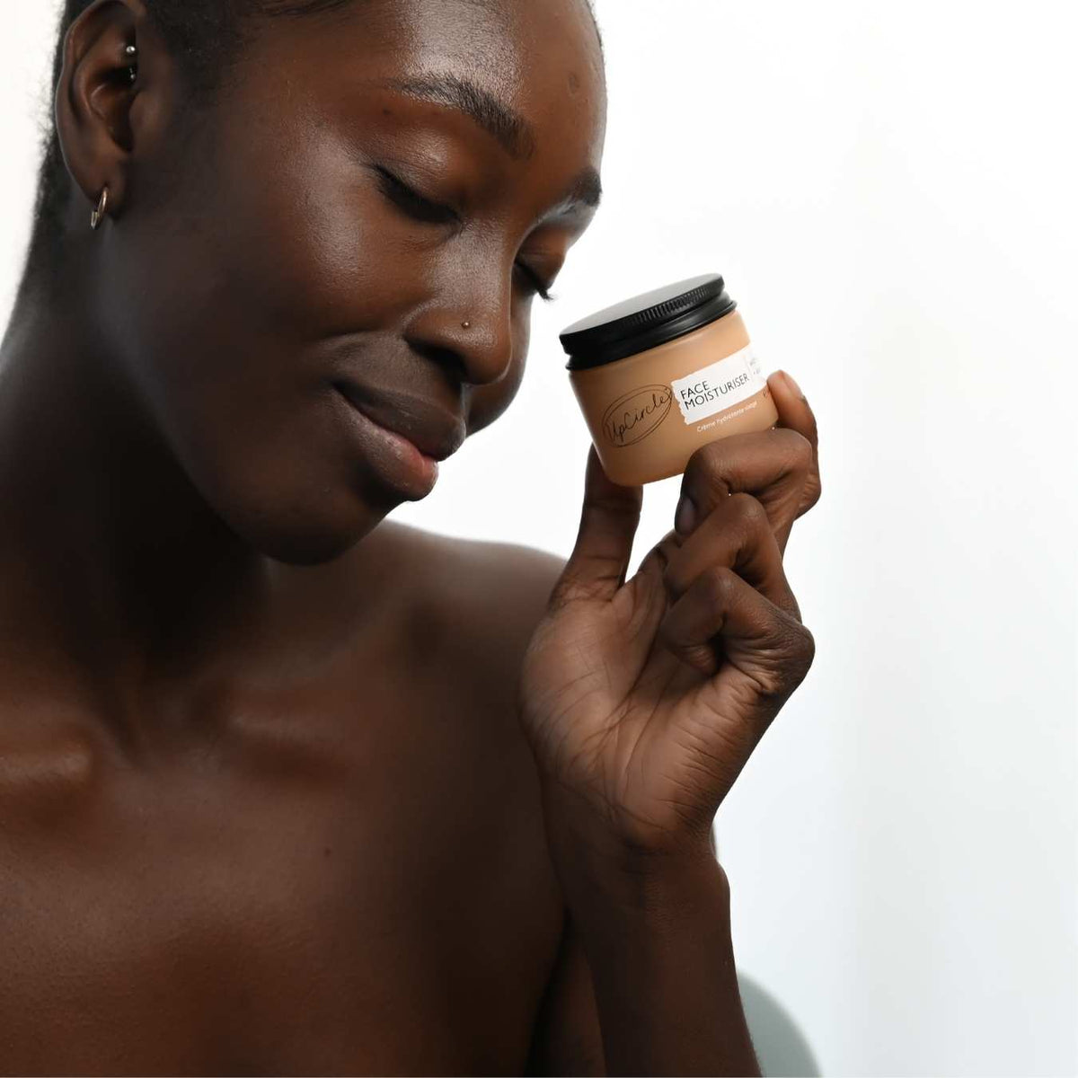 UpCircle Face Moisturizer with Vitamin E, Travel Size