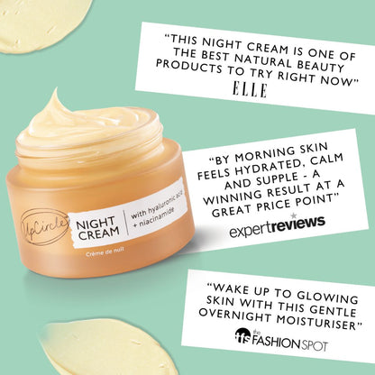 UpCircle Night Cream with Hyaluronic Acid & Niacinamide