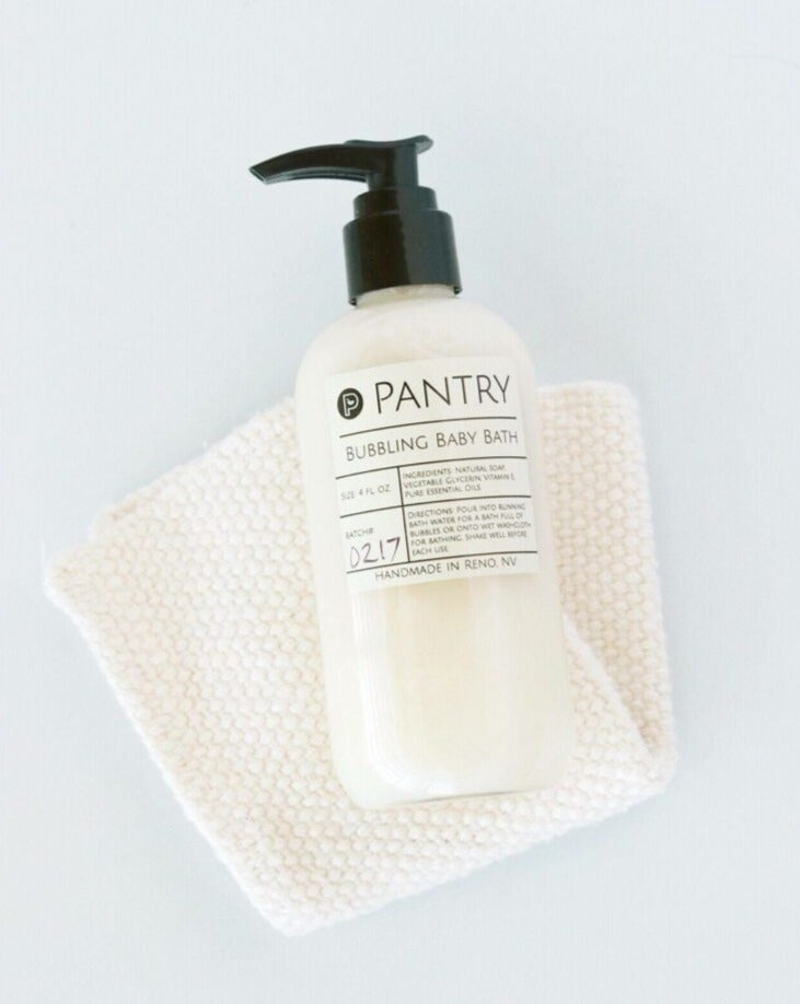 Pantry Products Bubbling Baby Bath, Lavender & Chamomile Baby Wash & Shampoo