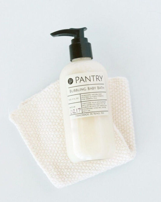 Pantry Products Bubbling Baby Bath, Lavender & Chamomile Baby Wash & Shampoo