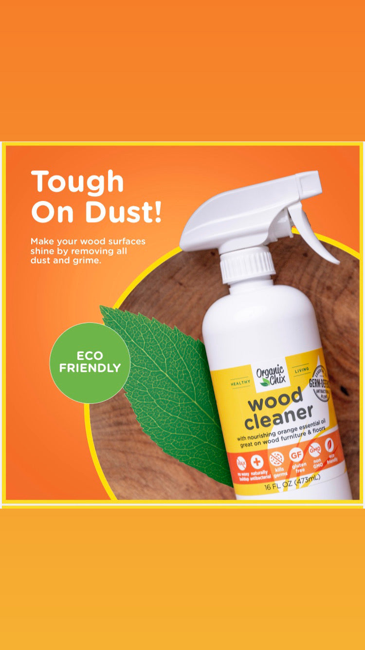 Organic Chix Natural Non-Toxic Wood Cleaner