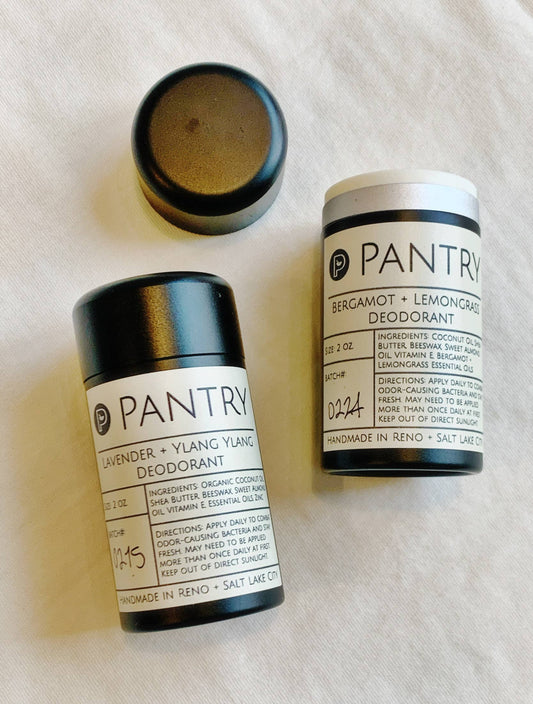 Pantry Products Zero Waste Deodorant, Aluminum-Free Formula