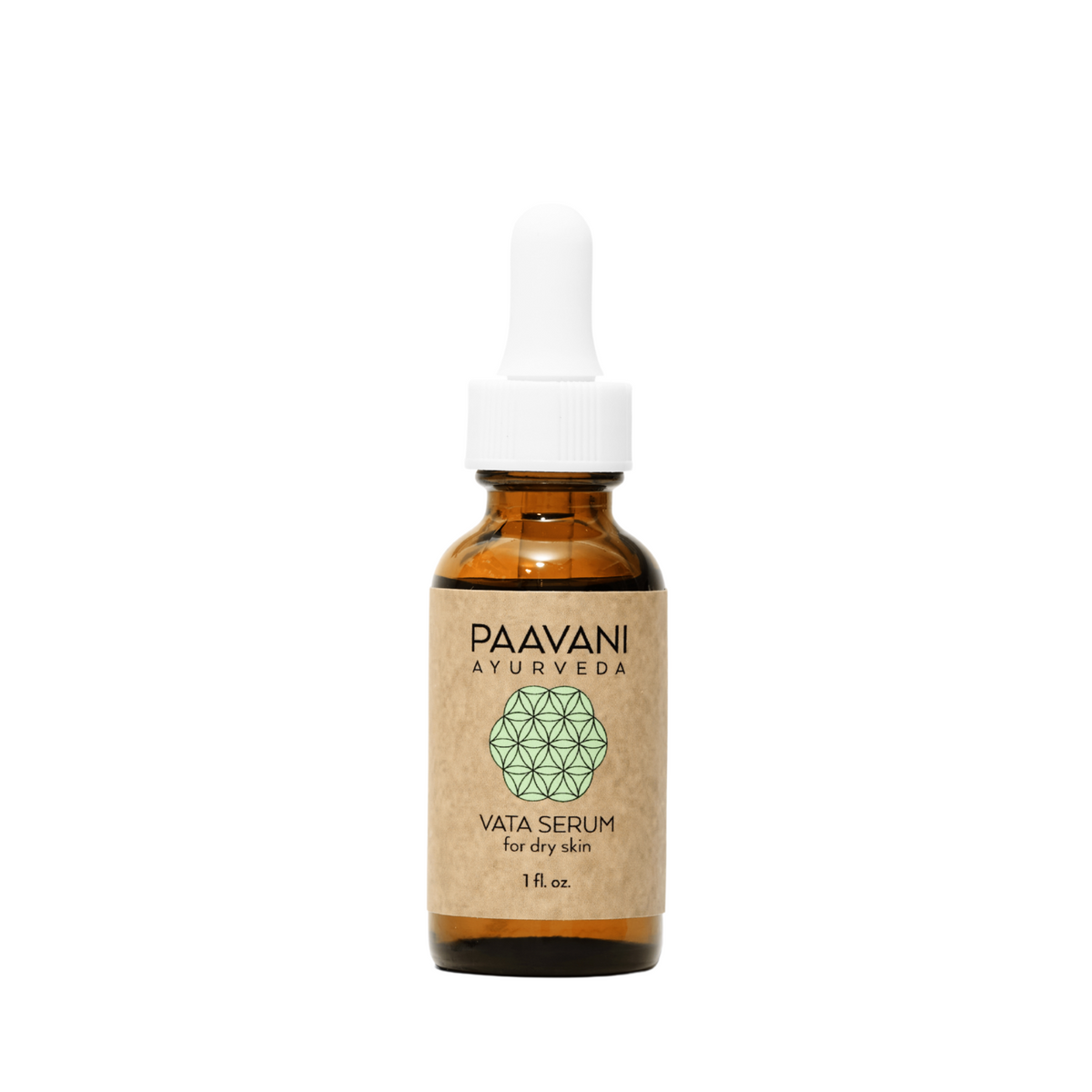 Paavani Ayurveda Vata Serum, Ayurvedic Face Oil for Dry, Delicate Skin