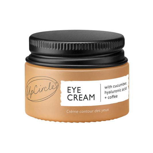 Vegan Eye Cream with Cucumber, Hyaluronic Acid + Coffee