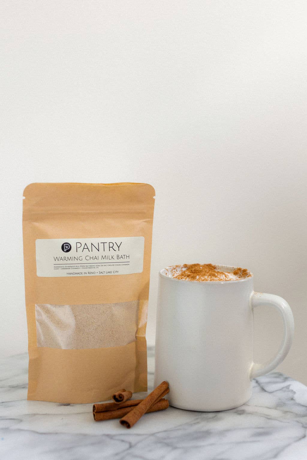 Pantry Products Warming Chai Milk Hydrating Bath Soak, Ginger & Cinnamon