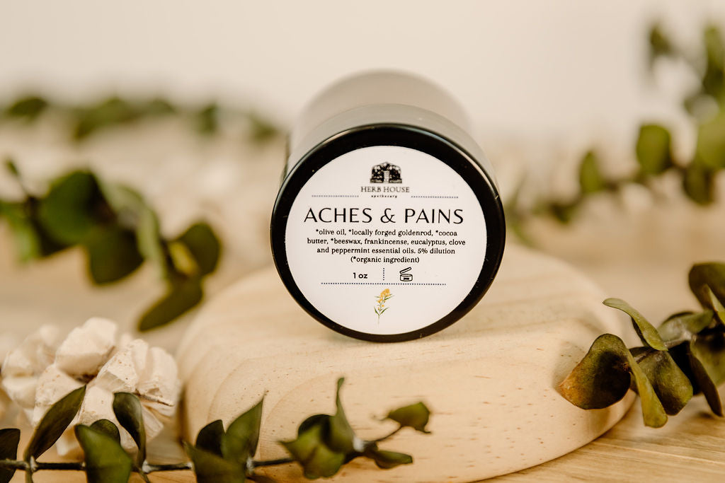 Herb House Apothecary Aches & Pains Salve
