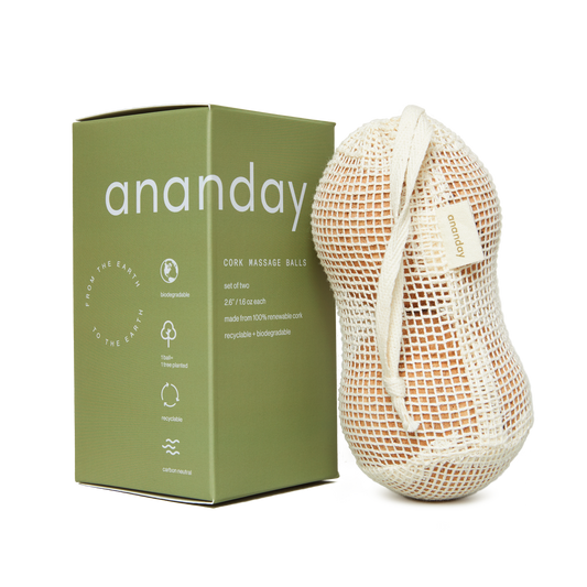 Ananday Cork Massage Ball Set