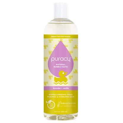 Puracy Baby Bubble Bath, Hypoallergenic