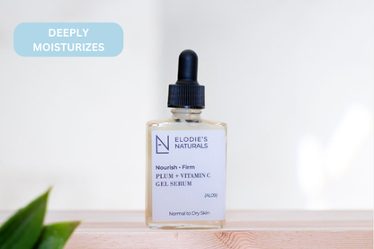 Elodies Naturals Plum Vitamin C Firming Gel Serum