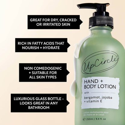 UpCircle Hand & Body Lotion with Bergamot Water