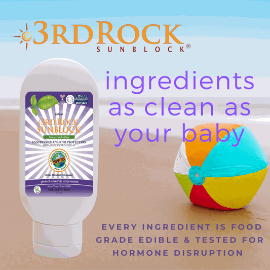 3rd Rock Essentials Sunblock for Infants, All Natural Infant Sunscreen, Zinc Oxide SPF 35