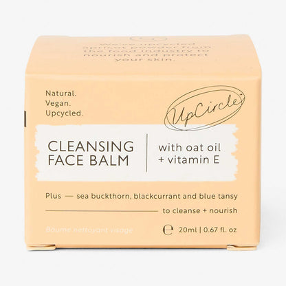 UpCircle Cleansing Face Balm with Oat Oil & Vitamin E, Travel Size