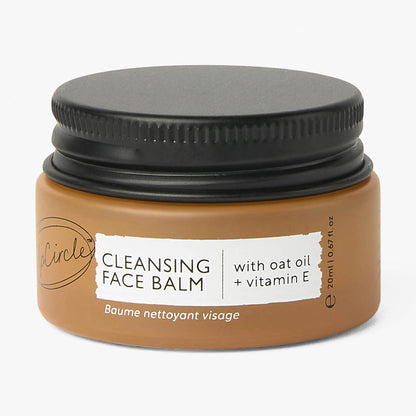 UpCircle Cleansing Face Balm with Oat Oil & Vitamin E, Travel Size