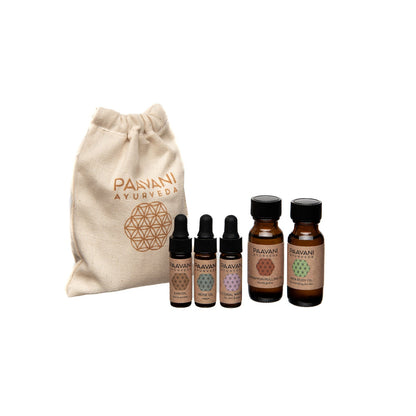 Paavani Ayurveda Dinacharya Ritual Kit, Ayurvedic Daily Self-Care