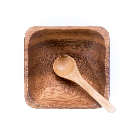 Paavani Ayurveda Facial Bowl & Spoon, Kansa Ayurvedic Skincare Tool