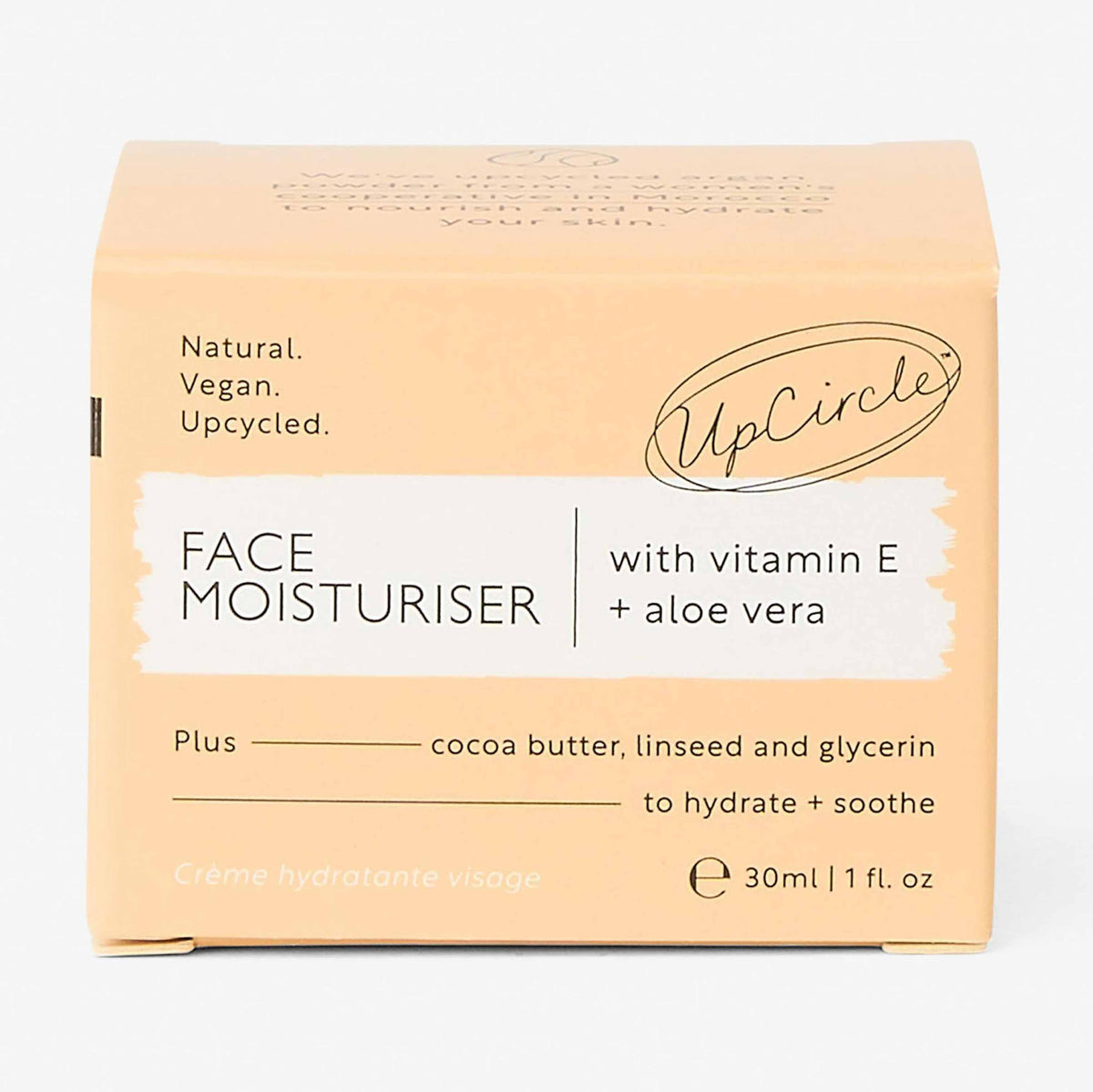 UpCircle Face Moisturizer with Vitamin E, Travel Size