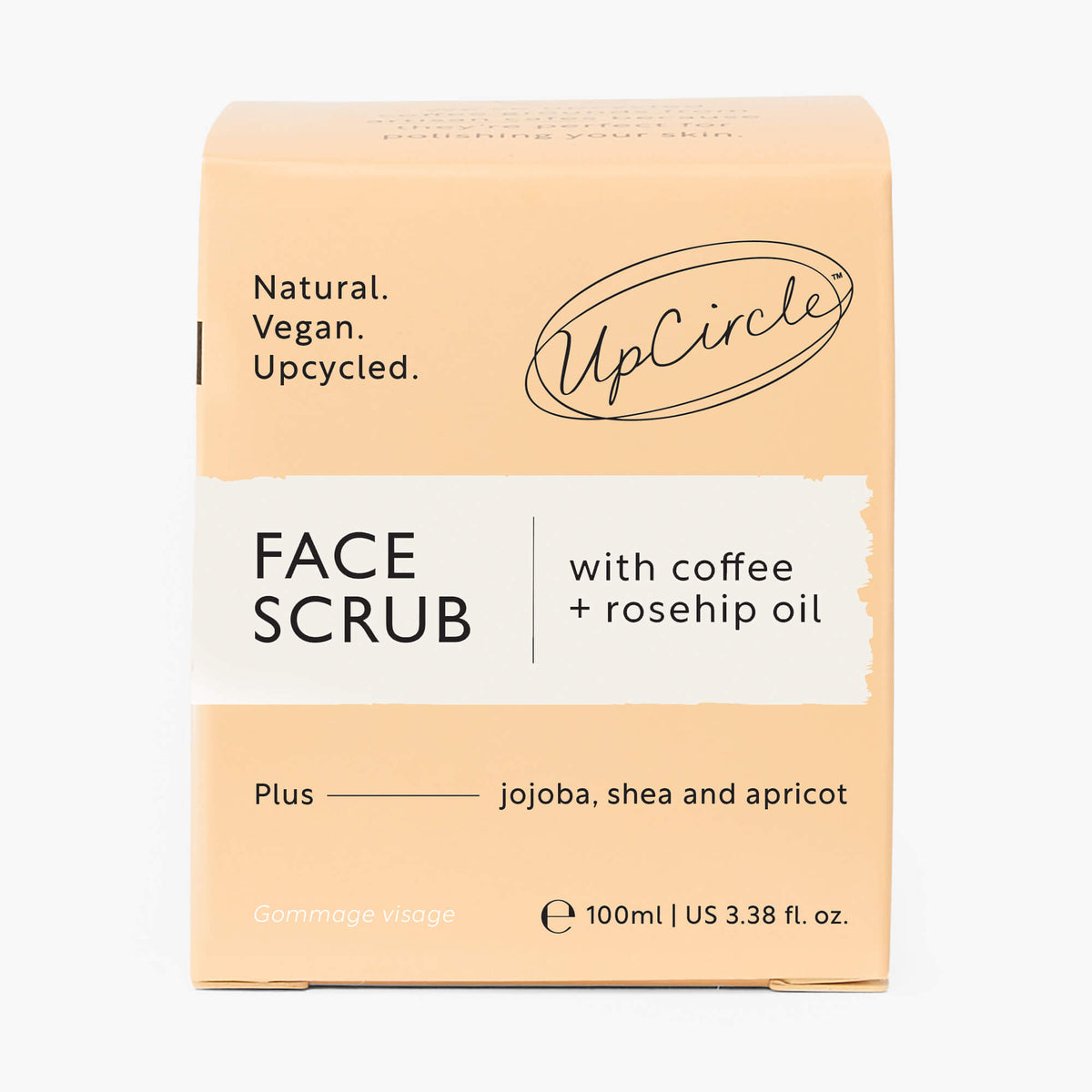 UpCircle Face Scrub with Coffee & Rosehip Oil