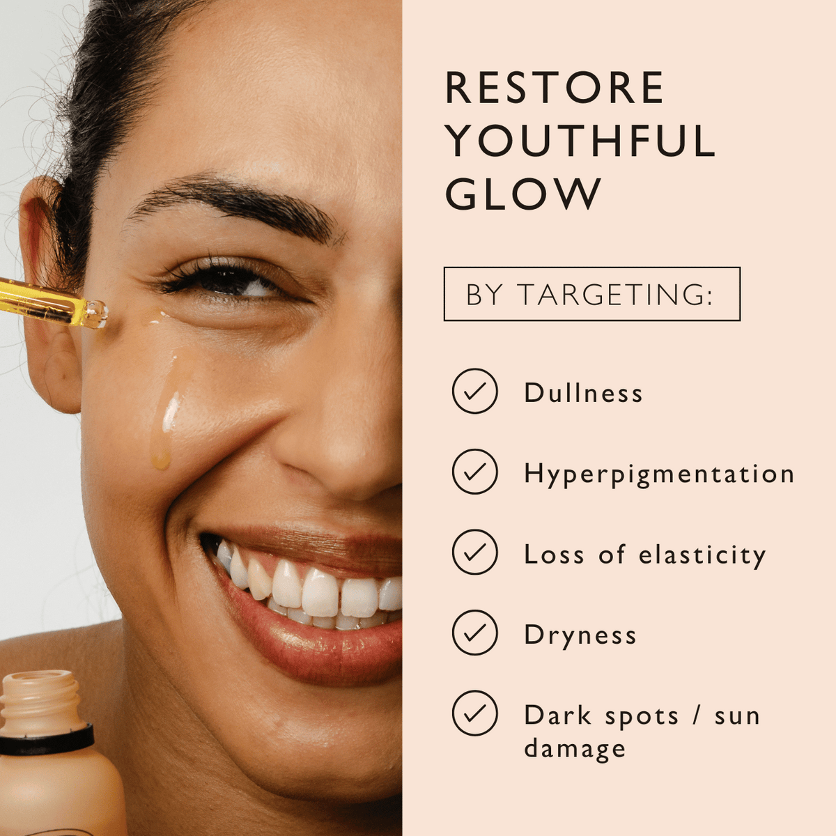 UpCircle Organic Face Oil with Coffee Extract, Travel Size