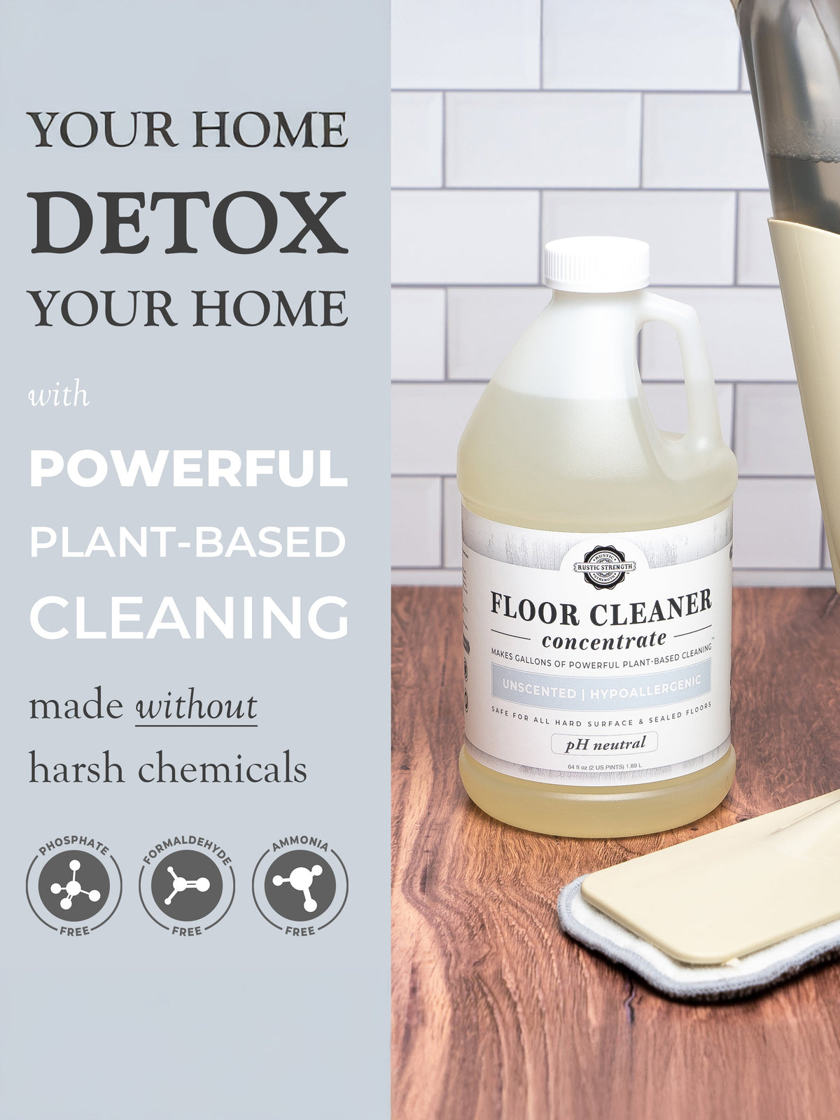 Rustic Strength Floor Cleaner Concentrate