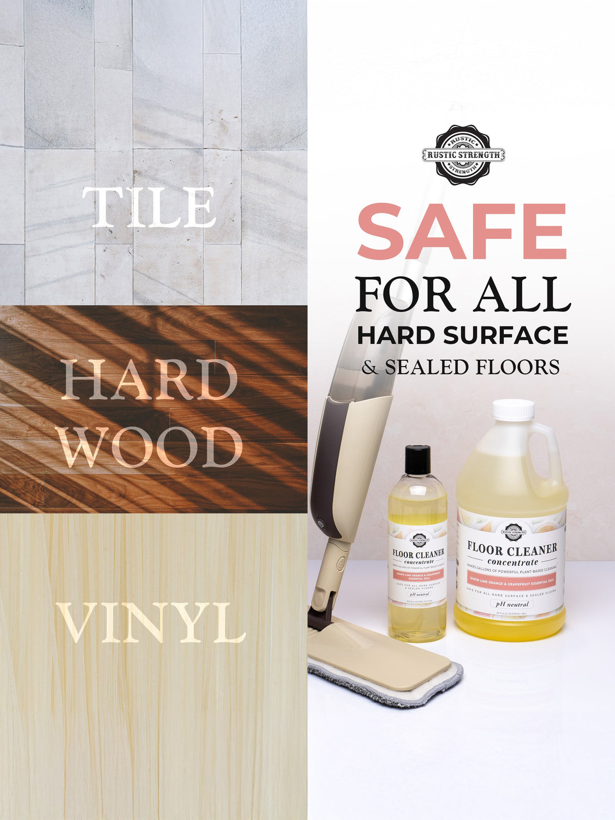 Rustic Strength Floor Cleaner Concentrate