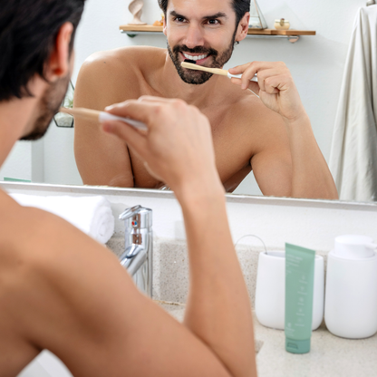 Terra & Co. Gentle Green Sensitive Toothpaste with Hydroxyapatite & B12, Fluoride-Free