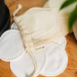 Pantry Products Reusable Bamboo Cotton Facial Rounds, Set of 20