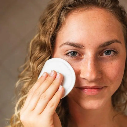 Pantry Products Reusable Bamboo Cotton Facial Rounds, Set of 20
