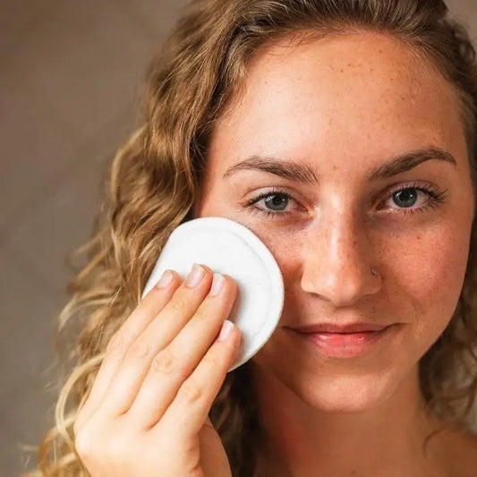Pantry Products Reusable Bamboo Cotton Facial Rounds, Set of 20
