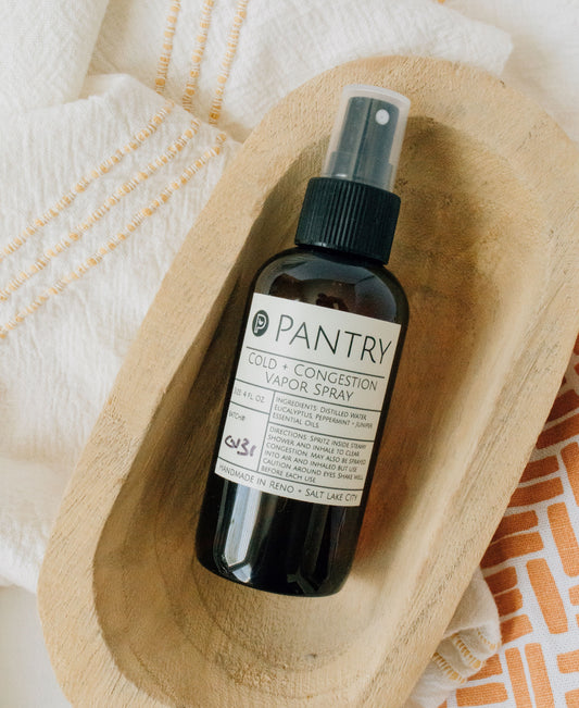 Pantry Products Cold & Congestion Vapor Spray for Shower Steam