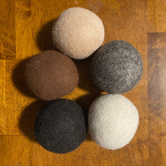 Green Llama Alpaca Dryer Balls, Pack of 3