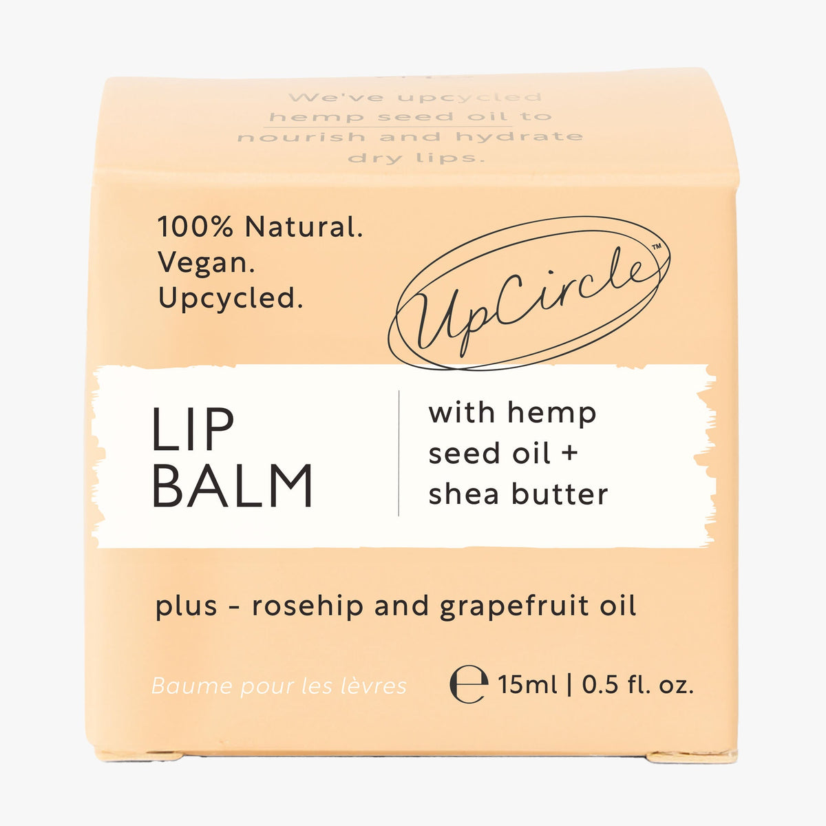 UpCircle Lip Balm with Hemp Seed Oil