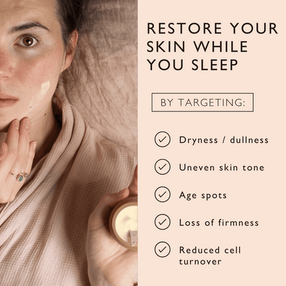UpCircle Night Cream with Hyaluronic Acid & Niacinamide