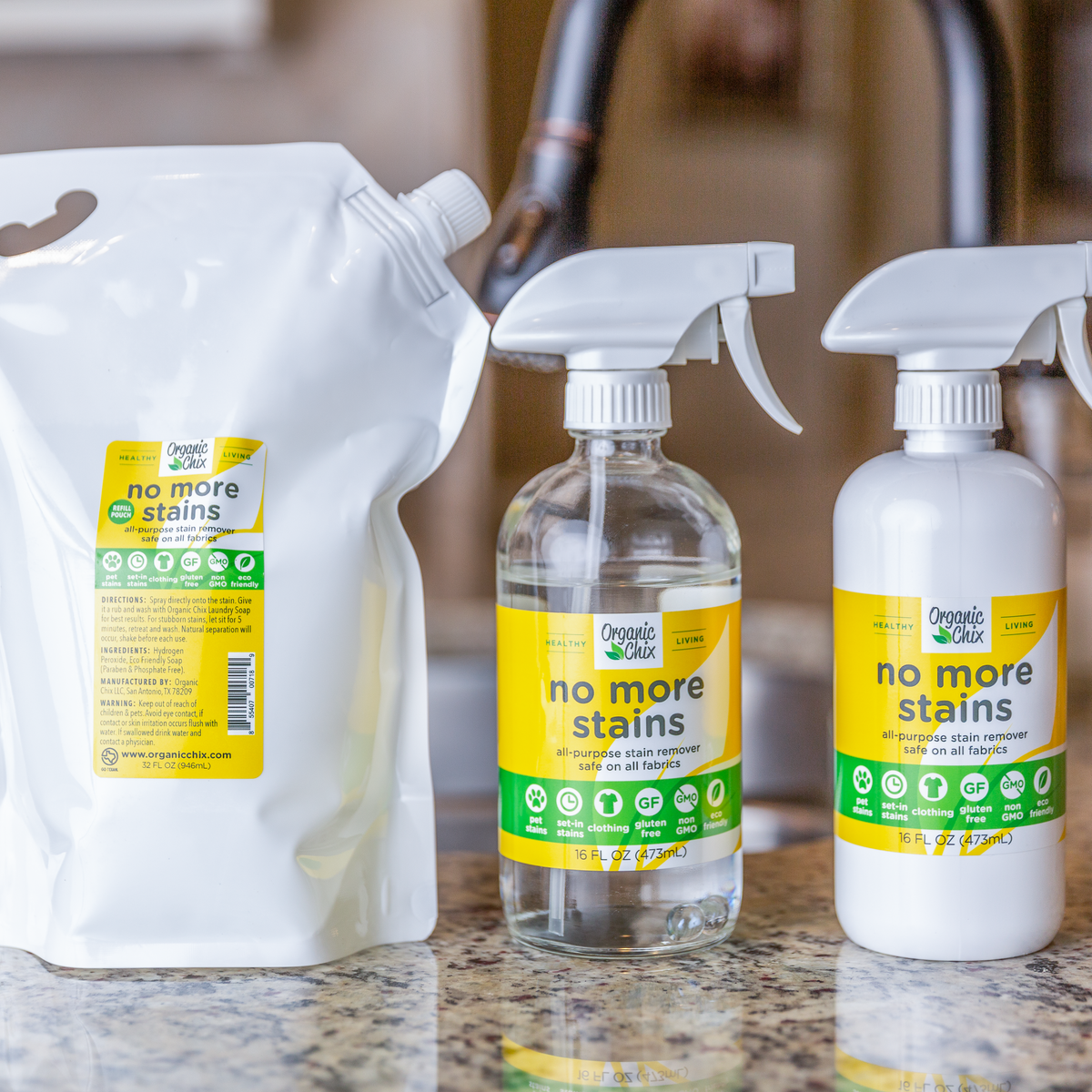 Organic Chix Natural Non-Toxic Stain Remover