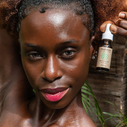 Paavani Ayurveda Vata Serum, Ayurvedic Face Oil for Dry, Delicate Skin