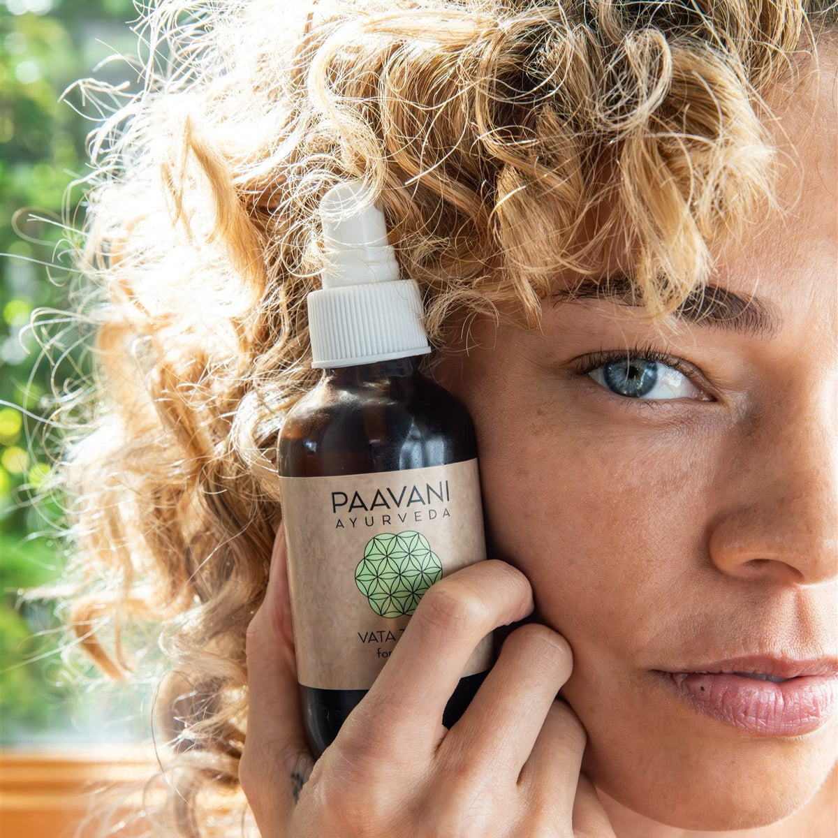 Paavani Ayurveda Vata Toner, Ayurvedic Facial Mist for Dry, Delicate Skin