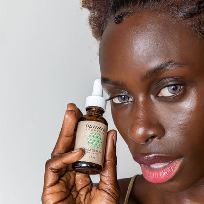 Paavani Ayurveda Vata Serum, Ayurvedic Face Oil for Dry, Delicate Skin