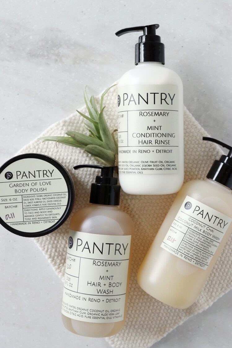 Pantry Products Hair & Body Wash, Rosemary & Mint Shampoo