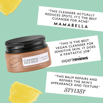 UpCircle Cleansing Face Balm with Oat Oil & Vitamin E, Travel Size