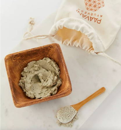 Paavani Ayurveda Facial Bowl & Spoon, Kansa Ayurvedic Skincare Tool
