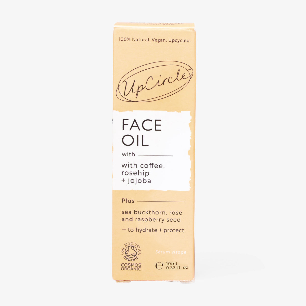 UpCircle Organic Face Oil with Coffee Extract, Travel Size