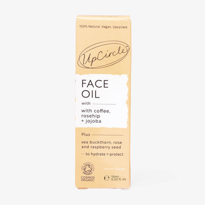 UpCircle Organic Face Oil with Coffee Extract, Travel Size