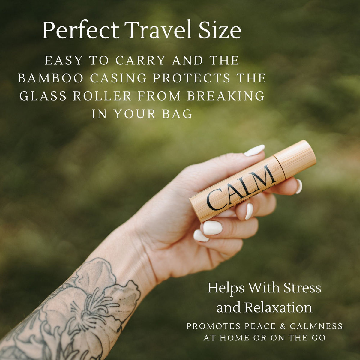 Soulistic Root Calm Essential Oil Bamboo Roller